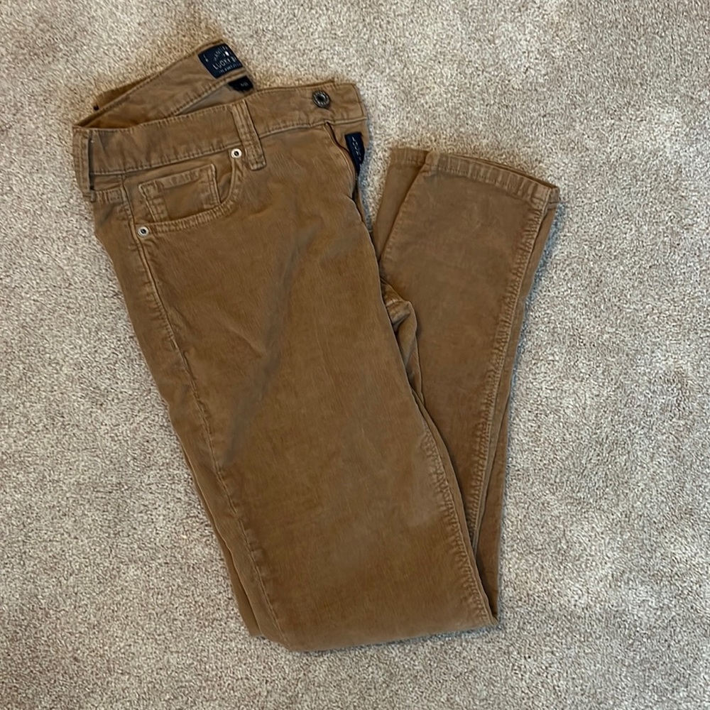 Lucky Brand Brooke Skinny Corduroys